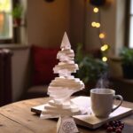 Petit sapin en bois pour noël